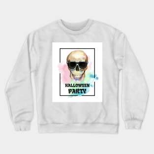 halloween party Crewneck Sweatshirt